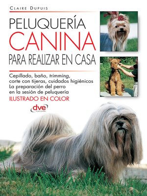 cover image of Peluquería canina para realizar en casa
